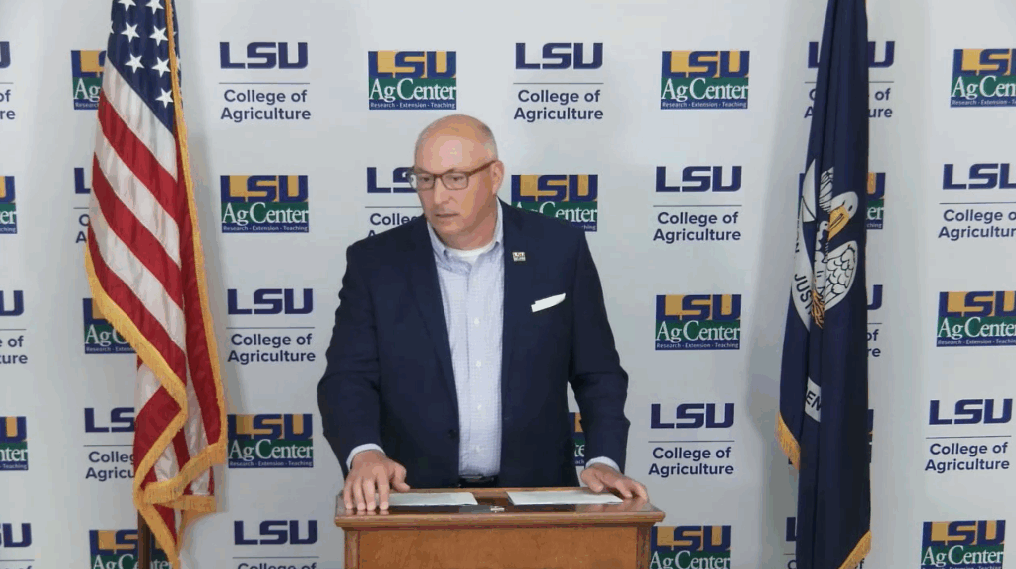 LSU AgCenter VP Lee speaks at sugarcane field day; LSU Ag is ‘winning for Louisiana’ through research, education