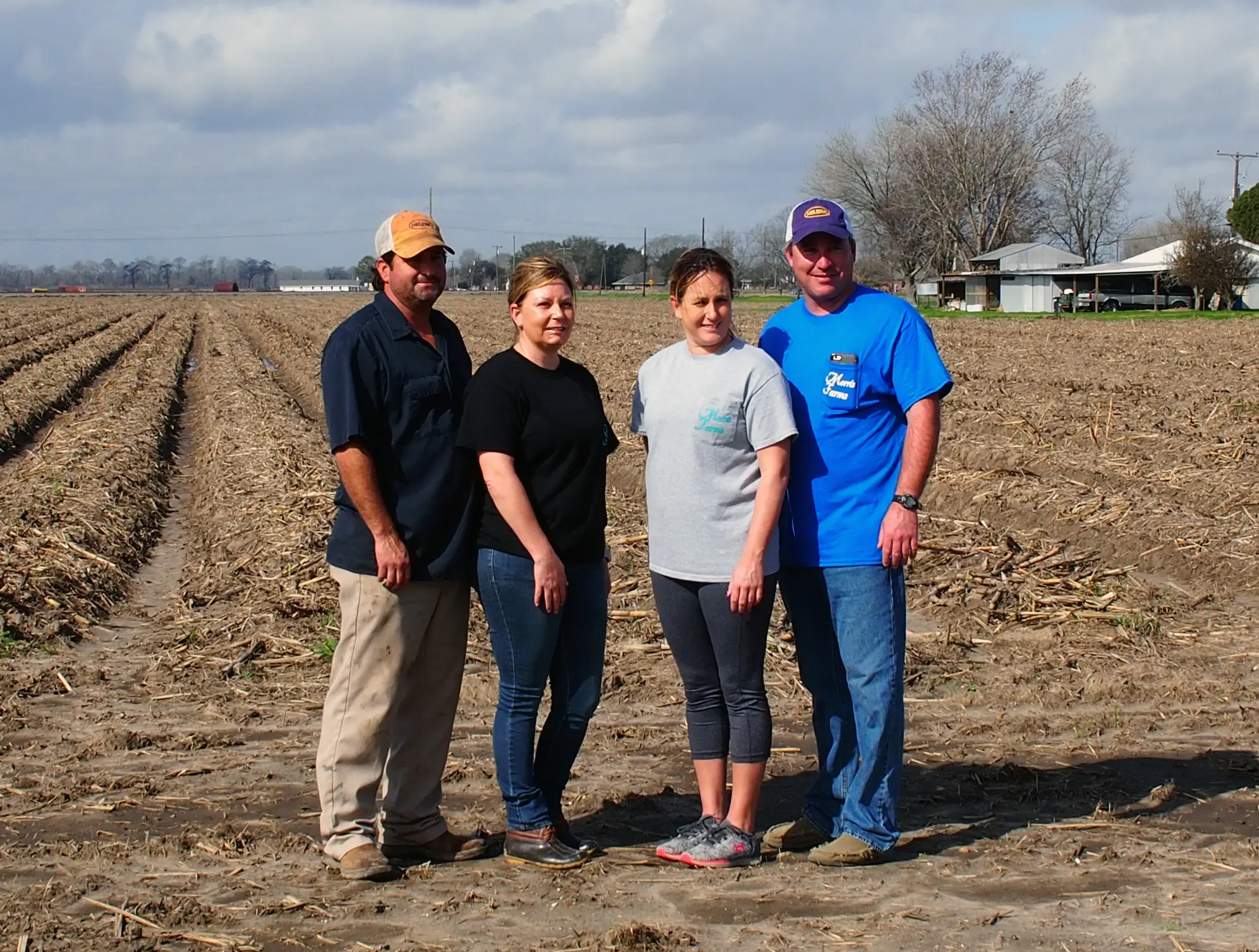 Makelle Morris Pinsonat and family farmers