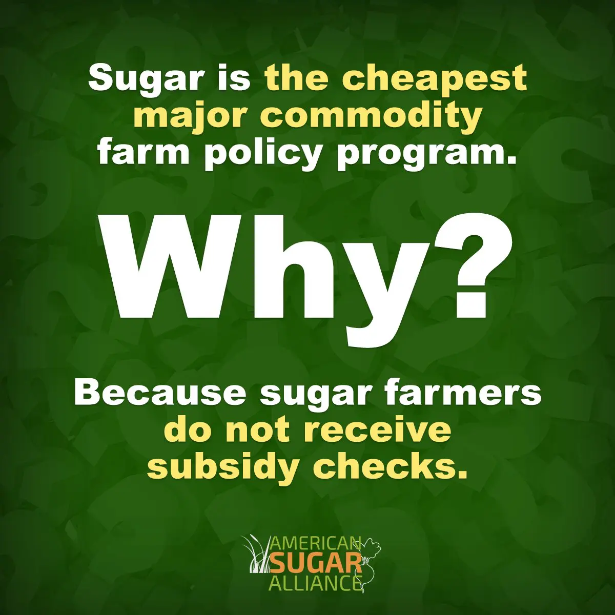 No cost sugar policy