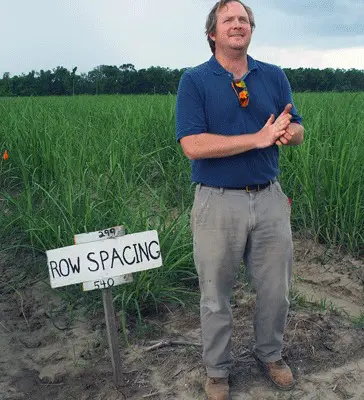 Agronomist Paul White