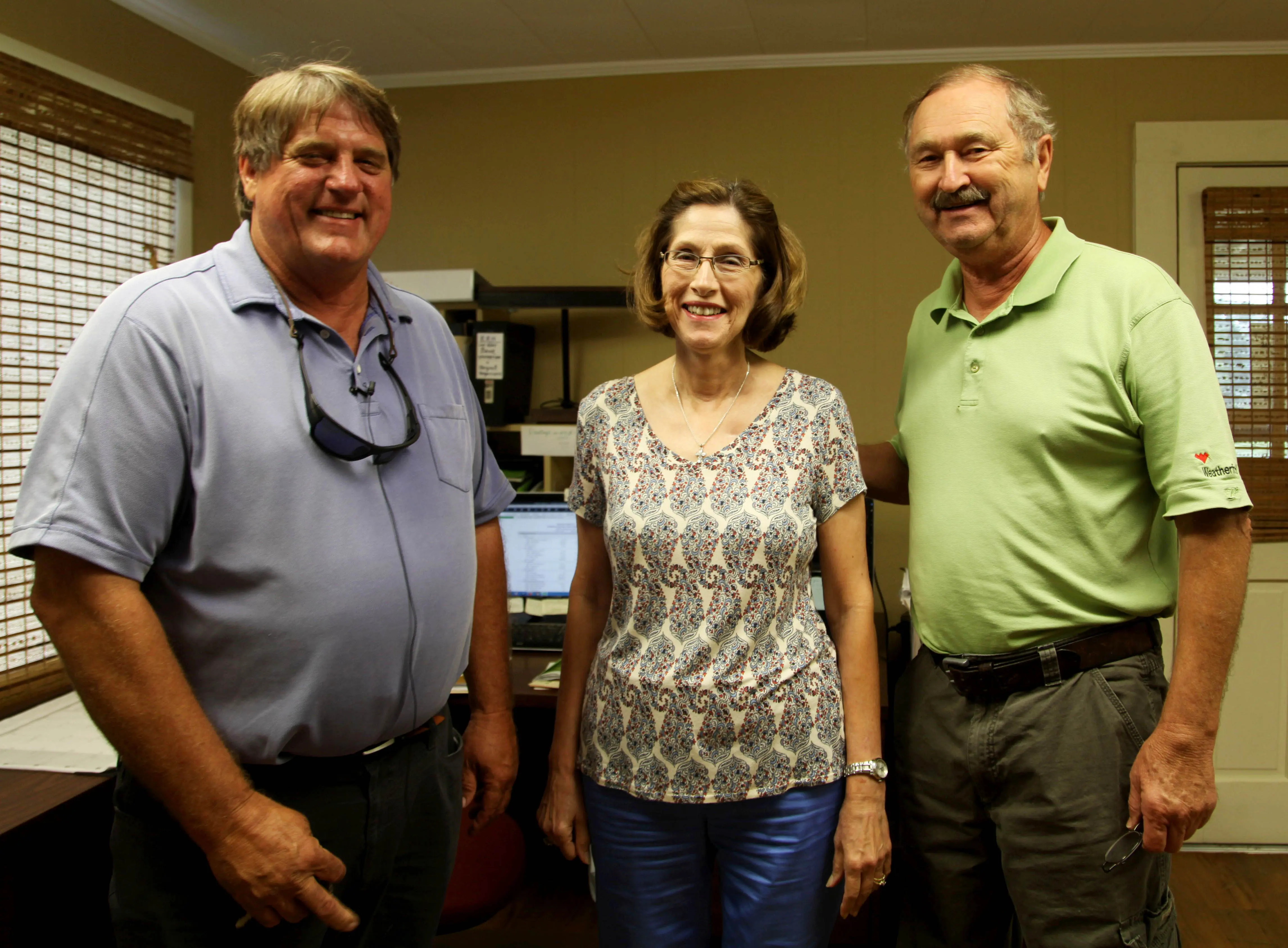 Ronald Hebert, Janice and Terry Mekash