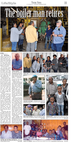 The Boiler Man Retires